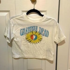 Grateful Dead Teen Crop Top